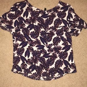 Purple Palm Tree Shirt